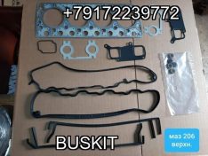Комплект прокладок верхних двигателя om904 на автобус маз 206