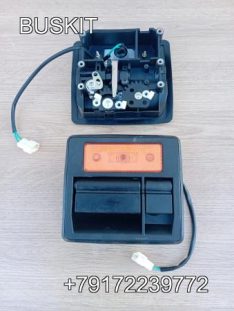 Ручка багажника замок багажника ручка крышки багажного отсека с замком и габаритом LED 160*145 Хайгер Хагер Higer, Ютонг Yutong 5940-01068, 5940-01102, 594001102, 55V01-08310, 55V0108310, 5940-01069, 594001068, 594001069