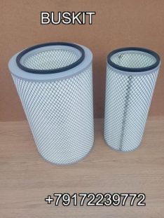 Фильтр воздушный Хайгер Хагер Higer 6928 6119 11SA1-09511 11SA109511 AF26549/AF26550 26*47 K2647 26*48 K2648 фильтр воздушный 470*260*165 двойной KLQ6119G Ютонг Yutong 6852