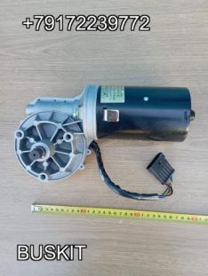 Мотор стеклоочистителя Ютонг Yutong 3741-00060 374100060 180w D-вала-15мм 5 контактов черная фишка