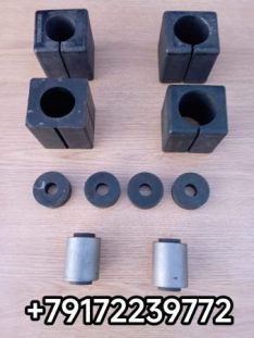 29SE4-03524 Втулка стойки стабилизатора переднего , заднего диаметрм-50 мм, высота-18 мм, отверстие 18мм хайгер хагер Higer 6840 6885 6109