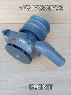 Помпа Насос водяной Ютонг Yutong 6122 6121 6128 Вейчай Вичай Weichai WP10 1307-00793 130700793 шкив 10PK двойной