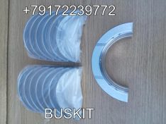 Вкладыши коренные комплект на двс стд Хайгер Хагер Higer 6129 6122 6128 Ютонг Yutong 6122 King Long Кинг Лонг 6127 6129 Зонг Тонг Жонг Тонг ZHONGTONG 6127 Камминз Каминс CUMMINS ISLE (8.9 л), (9.5 л) 3944153 3944158 3944163