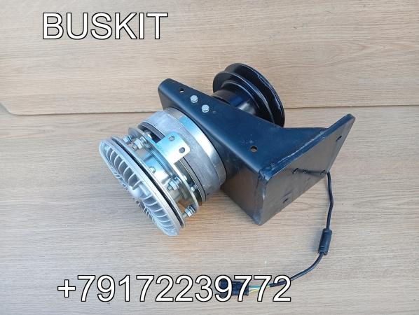 Вискомуфта вентилятора муфта вентилятора радиатора Кинг лонг King Long 6127 6129 в сборе со шкивом и кронштейном 213700060 Вискомуфта вентилятора муфта вентилятора радиатора Кинг лонг King Long 6127 6129 в сборе со шкивом и кронштейном 213700060