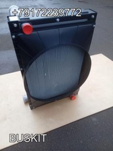 Радиатор охлаждения с интеркулером и дифузором в сборе Радиатор Кинг лонг King Long KingLong 6127 XMQ6127 XMQ6129 213100192 213000401 213100200