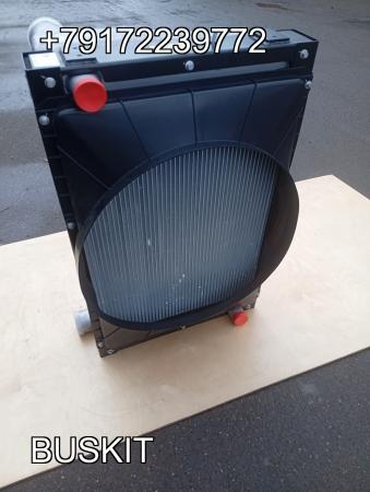 Радиатор охлаждения с интеркулером и дифузором в сборе Радиатор Кинг лонг King Long KingLong 6127 XMQ6127 XMQ6129 213100192 213000401 213100200