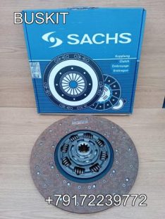 16E05-01130-CKD Диск сцепления Сакс SACHS 1878003732, 1878 063 231 Хайгер Хагер Хигер HIGER, Yutong Ютонг ,King Long Кинг Лонг, D=430мм, 10 шлицов, под диаметр первичного вала 44.6 мм 45мм, 16E05-01130 6118,6119, 6109, 6122, 6928, 6129