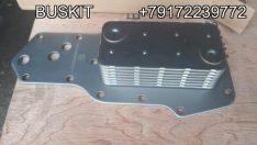 Теплообменник маслоохладитель, хайгер 6885 евро-2 3957544 3921558,3911940,3903375,3957543,3904320,3918292,3921557 камминз,cummins 4/6BT, EQB180-20, EQB 210-20, хагер хигер хайгер higer 6885, 6840, 6883, евро-2, камаз 4308 ,