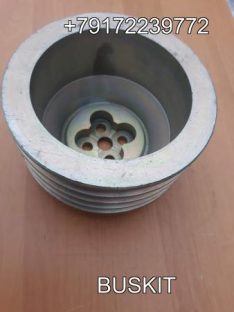 10A12-05532 Шкив коленвала 4-х ручейковый Cummins EQB180-20,6BT евро-2 C4936445 хагер хигер хайгер higer 6840, 6885.