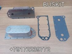 Теплообменник Хайгер Хагер Higer 6129, 6122 6128 6109 , радиатор масляный маслянный маслоохладитель 6 CT 6 ISLe 3966365 5284362, 3957533, 3944464, 3943460 Кинг Лонг King Long 6127 6129 , Ютонг Yutong 6122 6129