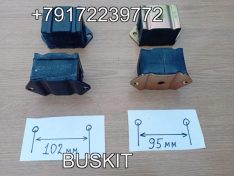 Подушка кпп Опора ретардера 35EJ8-24112 35T52-24112 подушка ретардера ретайдера Хайгер Хигер Хагер Higer 6122 6128 между отверстиями 102 мм, высота 60 мм 35EJ824112 35T5224112