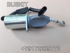 Клапан отсечки топлива соленоид глушилка Хайгер Хагер Higer 6129 6109 Евро-2 3415706 4942878 Камминз 6CT