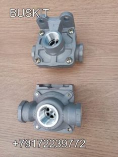 Кран быстрого растормаживания клапан быстрого растормаживания Хайгер Хагер Higer Кинг Лонг King Long 35G42-16010 35G4216010 резьба М22 3-выхода+1 сброс